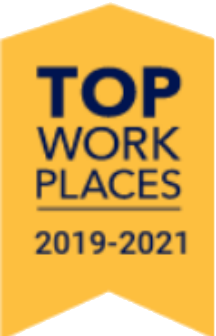 Voted Top Workplaces in 2019